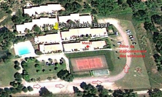 Mazet De Vacances Dans Le Domaine De L'Espai Saint-Martin-de-Brômes Eksteriør billede